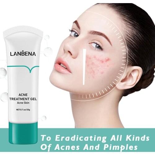 LANBENA Acne Treatment Whitening Cream Blackhead Repair Gel Oil Control Shrink Pore Scars Moisturizing Skin Skin Care Korea