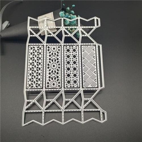 Lace Flower Candy Box Metal Cutting Dies Scrapbooking Scrapbook Diary Decoration Card Craft Decorative Die Cut Craft Die Cut New