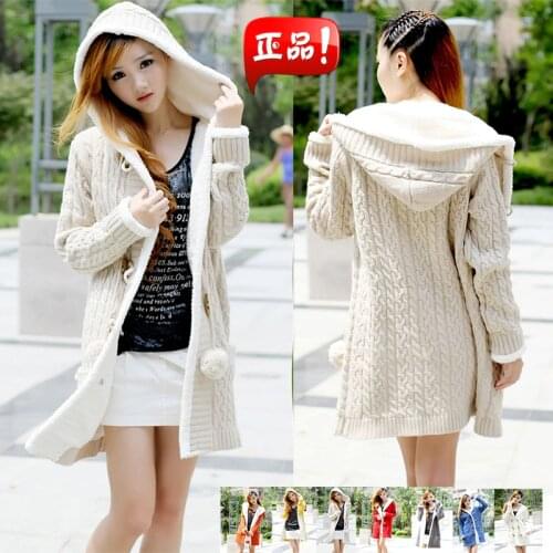 Longqibao Women's Warm Cardigans
