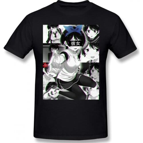 New Summer Ruka Sarashina T-Shirt Cotton Rent A Girlfriend Kazuya Chizuru Mizuhara Anime Ofertas Men TShirt