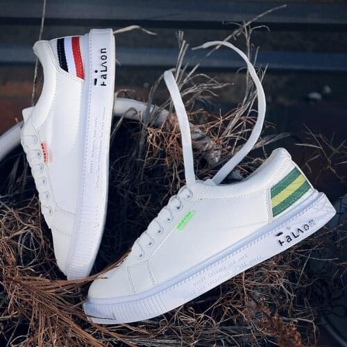 2021 new mens shoes flat summer breathable shoes lightweight low-top casual shoes mens sports shoes white business travel shoe