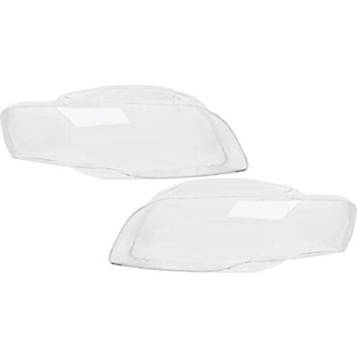 Front Headlight Head Light Lamp Lens Cover Shell Lamp Shade For- A4 B7 2006 2007 2008