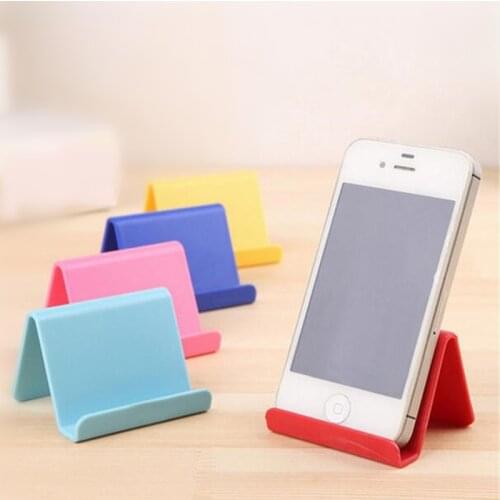 UVR Phone Holder Plastic Universal Desk Rotate Stand For iPhone 7 6s Mobile Phone Stand Holder For Samsung All Phone