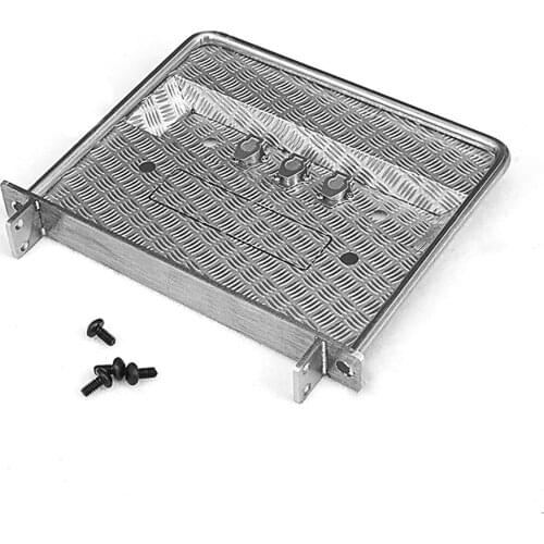 Stainless Steel Wire Fixing Plate High Simulation Wire Rack Board for Tamiya Scania R620 R470 1/14 RC Tractor Truck Car Parts