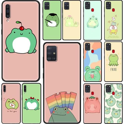 Funny The Frog Cute Cartoon Cute Silicone Phone Case For Redmi Note 9S 10 8 Pro 8T 7 9C 9 9A 7A 8A K40 Cover Coque Funda Housing