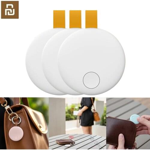 Xiaomi Ranres Smart Wireless Key Finder Tracker Gps Locator APP Remote Key AntiLost Keychain For Kids Pet Work With Mihome APP