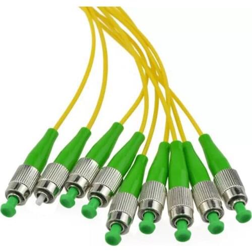 FTTH PLC ABS type FBT PLC 1*8 optical fiber splitter FC/APC 1X8 PLC Singlemode Fiber Optical splitter Free Shipping