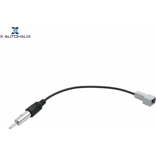 X Autohaux DC 12V Car Female Radio Antenna Aerial Adapter Plug Cable Wire Harness for Kia