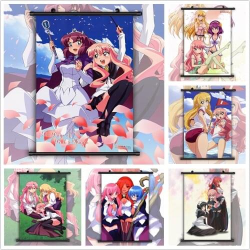 The Familiar of Zero Louise Tiffania Westwood Anime Manga HD Print Wall Poster Scroll