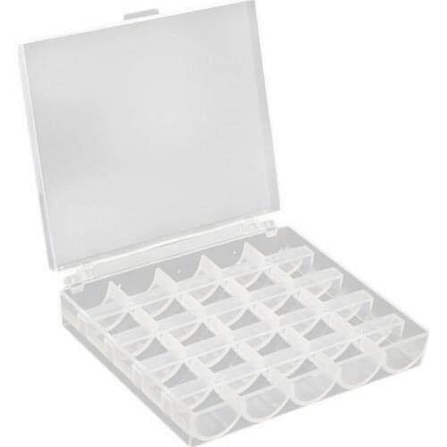 25Pcs Plastic Coil Empty Bobbins Sewing Machine Spools Home Tools Accessories wi F3MD