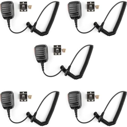 Artudatech Wholesale HM-118TN 8 Pin Handheld Microphone For Icom Car Radio IC 2720H 2100H 2200H 2820 7000 208H V8000