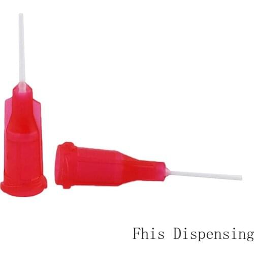 Dispensing Needle 25G PP Flexible Needle Tube Length 12.7mm(0.5") ID 0.26mm*OD 0.71mm