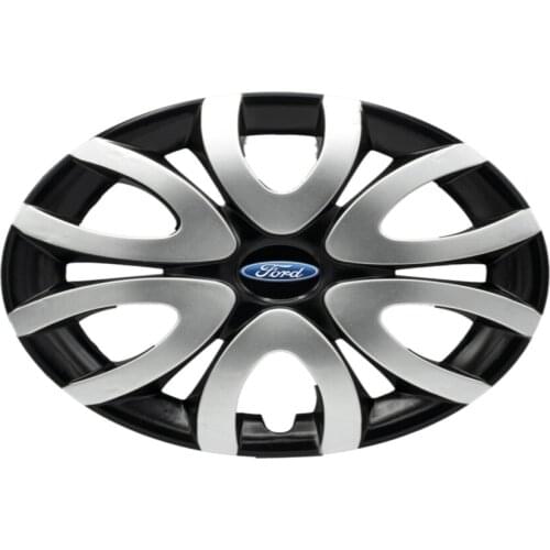 Jantest for Ford 15 Inc Flexible 4 Pcs Wheel Cover unbreakable car tire covers modified solid gray oval wheel covers