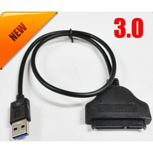 USB 3.0 to 2.5" SATA Cable HDD SSD Hard Drive Adapter Cable Windows 10 Mac OS