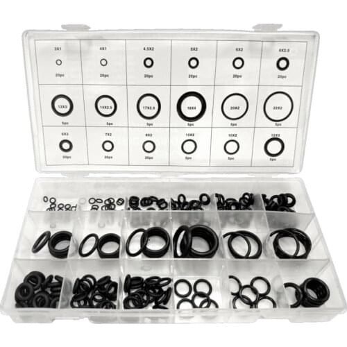 350/500PCS Nylon Plastic Insulation Washers M2 M2.5 M3 M4 M5 M6 M8 Black Nylon Spacers Seals Plastic Washers Set Gasket Ring Kit