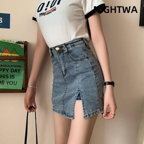 NIGHTWA Denim Pencil Skirts