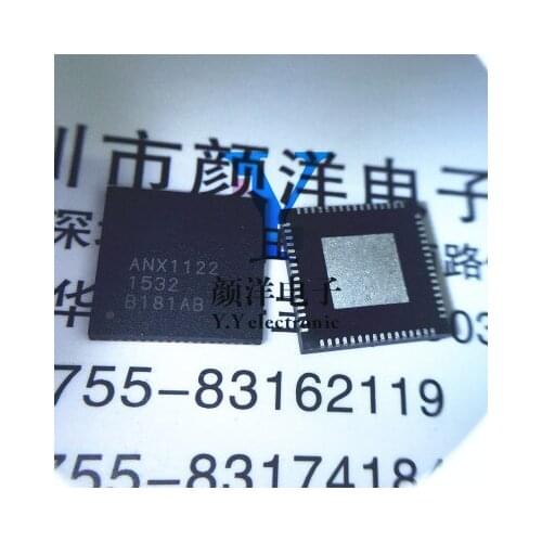 2PCS ANX1122FN-AB-T QFN-64 ANX1122FN-AB QFN64 ANX1122FN ANX1122 1122 New and original