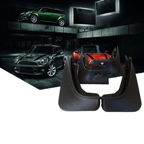 QDPATRICK Car Front Bumper Mudguard Splash Mud Flap Guard For Mini Cooper JCW Countryman Paceman R60R61 2010-2016