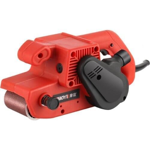 900W 220V Portable Flip Sanding Belt Machine Woodworking Tool Dust Collection Polishing Sandpaper Machine