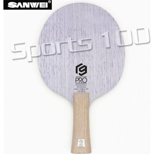 SANWEI Table Tennis Blade V9 PRO 9 ply pure wood All-around pips-long ping pong racket bat paddle