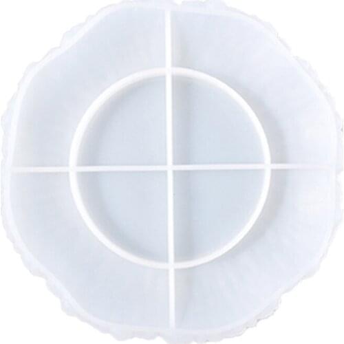 40GB Silicone Resin Tray Molds Are Suitable for Irregular Jewelry Holders and Coasters Diy Agate Molds for Cake Stands