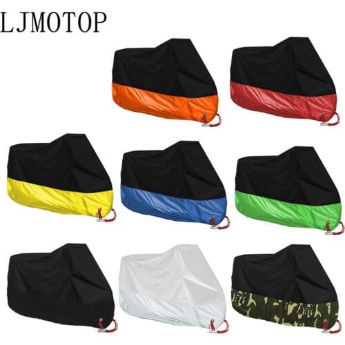 For Honda VTX1300 CB R650F 650F VF 750 R 750 800 Motorcycle Cover Universal Outdoor UV Scooter waterproof Rain Dustproof Cover
