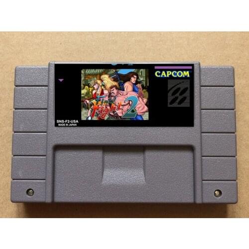 Final Fight 2 USA-NTSC version 16 bit 46 pins video games