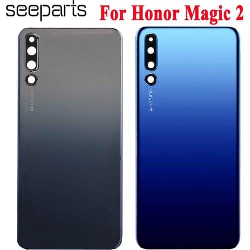 For Honor Magic 2 Back Cover Panel Rear Cover Housing Door For Honor Magic 2 Battery Cover Replacemt Parts Magic2 Battery Cover