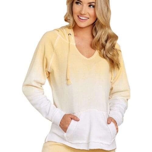 2020 Fashion Harajuku Spring Hoodie Women Loose Europe And America Style Sweatshirt Autumn Streetwear Tie Dye Printing Pullovers