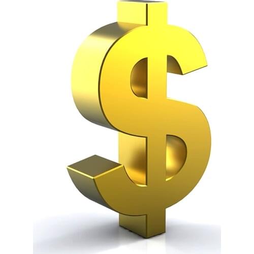 500 USD for Extra Fee/cost just for the balance of your order/shipping cost/customize fee