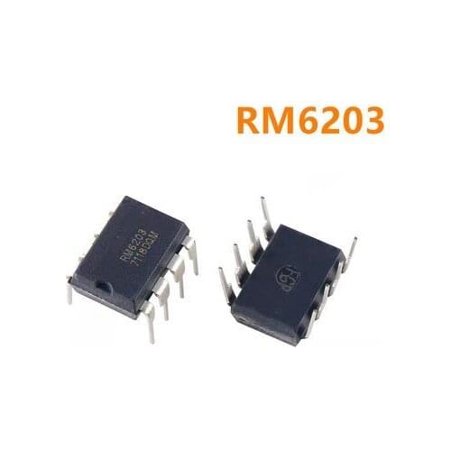10pcs/lot RM6203 CR6203 DIP-8 In Stock