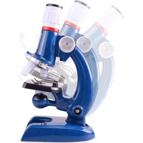 100X-1200X Biological Microscope Kit w/ Mobile Phone Holder Educational Toy Gift -DR56O