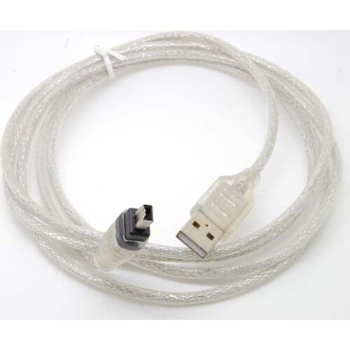 2 Pack - 5feet USB Data cable Firewire IEEE 1394 for MINI DV HDV camcorder to edit pc c17