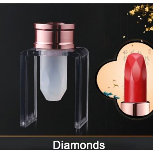 3pcs/set Silicone Lipstick Mold Aluminum Ring Mould Holder DIY Crafts Toolss