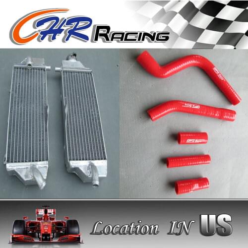 Aluminum radiator and hose FOR Yamaha YZF250 YZ250F YZ 250 F 2010 2011 2012 2013