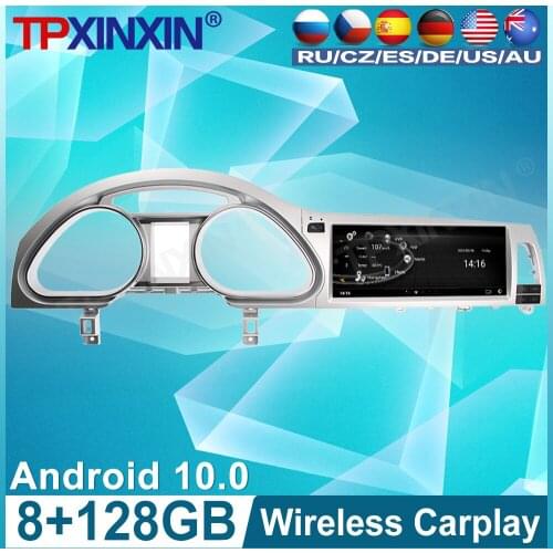 128G For Audi Q7 2005 2006 -2015 Android 10 Car Radio Tape Recorder Multimedia DVD Player GPS Navigation 10.25'' Touch HD Screen