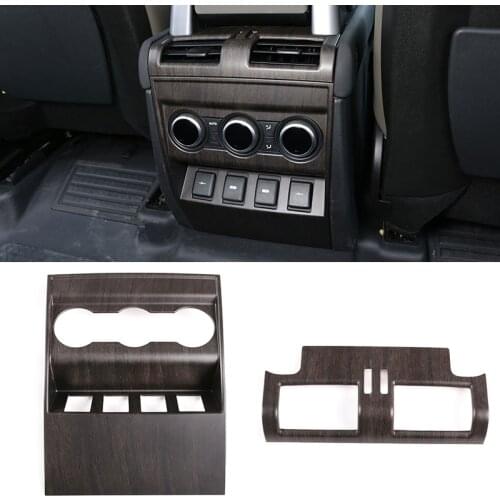ABS Car Styling for Land Rover Defender 110 130 2020 Armrest Box Rear Anti-kick Cover Car Interior Accessories 3 Style