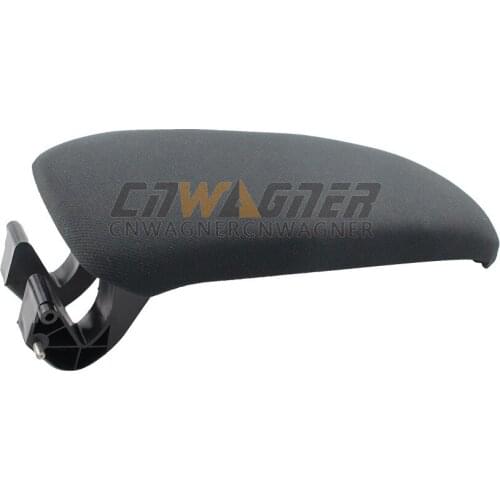 CNWAGNER Black Fabric Armrest Center Console Lid Cover For Audi A3 8P