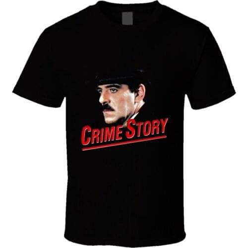 Dennis Farina Crime Story RIP actor fan t shirt