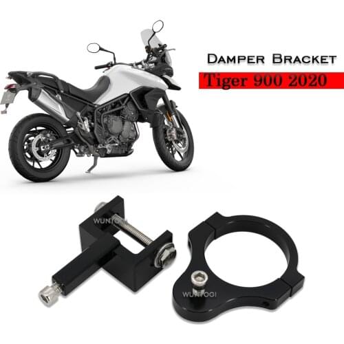 Tiger 850 Damper Bracket For TRIUMPH Tiger900 GT PRO RALLY TIGER 900 Moto Steering Stabilize Damper Bracket Mount Kit 2020