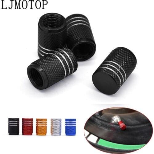 Motorcycle Accessorie Wheel Tire Valve Stem Caps CNC Airtight Covers For Kawasaki Z650 Z900 Z800 NINJA 250 300R Z250 Z300 ZX636R