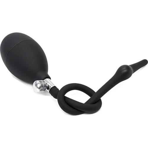 Inflatable Urethral Sound Dilators Silicone Penis Plug Inflate Urethral Catheter Penis Inserts Chastity Sex Toys For Men Gay