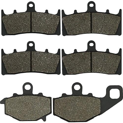 Motorcycle Front and Rear Brake Pads for Kawasaki ZX 6R ZX6R ZX 600 98-01 ZX9R ZX 9R Ninja 96-01 ZX6R ZX636 2002