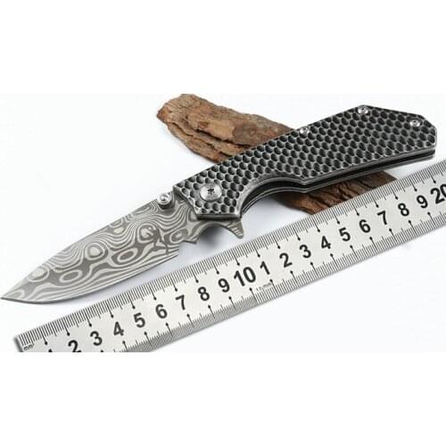 Outdoor Folding Knife Tactical Knife Hunting Knife Sharp And Durable 5Cr13 Blade Utility Knife Hiking Fishing Climbing EDC Camp