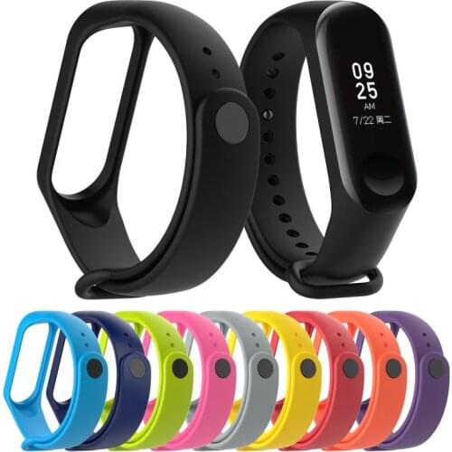 Replacement Wristband Watch Band Strap Silicone For Xiaomi Bracelet 4 Wristband Sport Band Smart Accessories Dropshipping