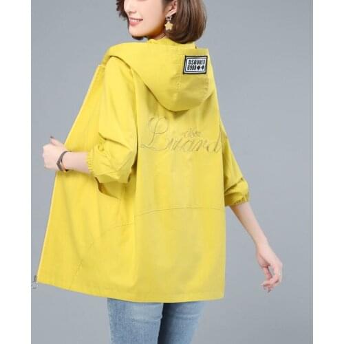 Trench Coat Women 2021 Autumn Mid-length Lined embroidery Windbreaker Female Middle-aged Mother Plus Size Overcoat Coat Tops