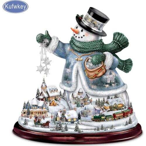 Full Diamond Embroidery winter,5d diamond painting Cross Stitch,3D,Diamond Mosaic,Decoration,Christmas,village,snowman,picture