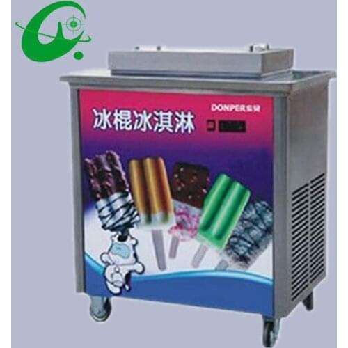 100~120PCS/H Stainless Steel Commercial Popsicle Machine Ice Cream Lolly Stick Machine Hard Ice cream Maker