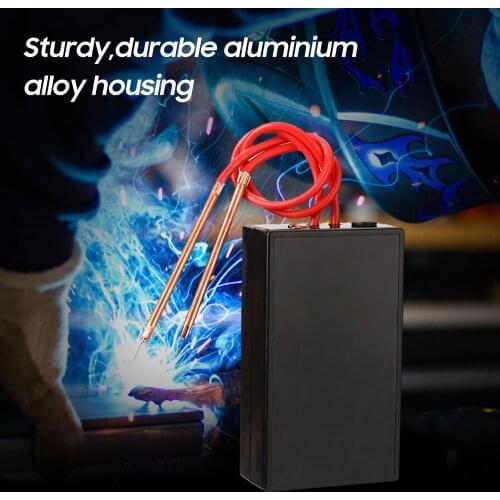 Spot Welding Machine DIY Spot Welder 6 Gears Adjustable 2 Mode Rechargeable Spot Welding Machine with Welding Pen Charging Cable