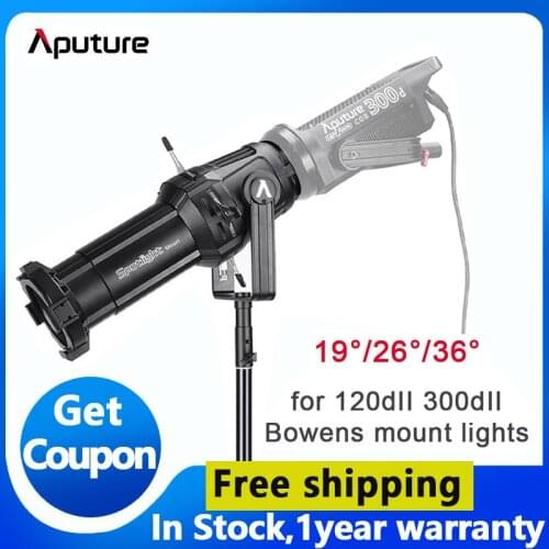 Aputure Mounting Spotlight 19 ° 26 ° 36 ° High Quality Lighting Modifiers Bowens Aputure 300dii / 120d II Light Mounting Accesso